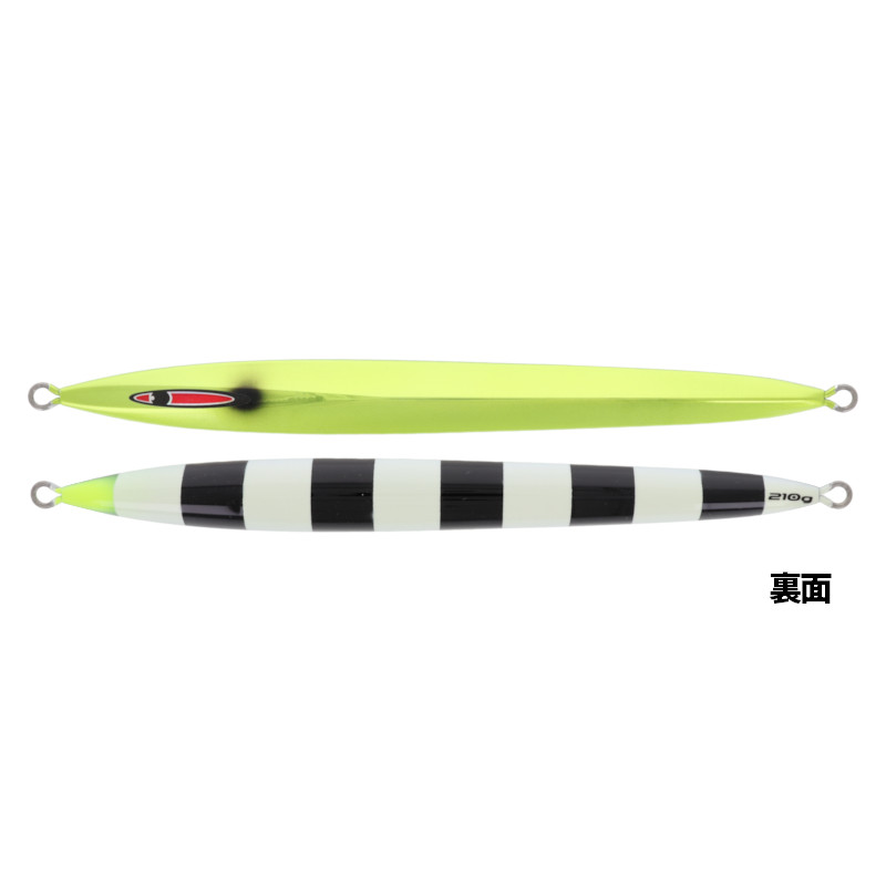 Rakuten - 【スーパーSALE！最大P10倍&お得なクーポン配布中！】シーフロアコントロール ジグ メサイア ロング 210g イエローブラックゼブラグロー