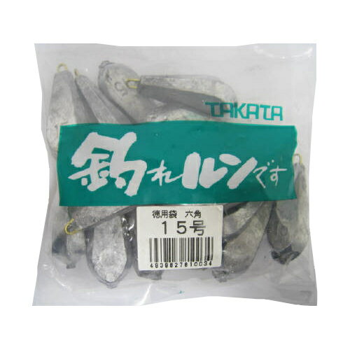 【スーパーSALE！最大P10倍&お得なクーポン配布中！】タカタ 六角 15号 徳用袋