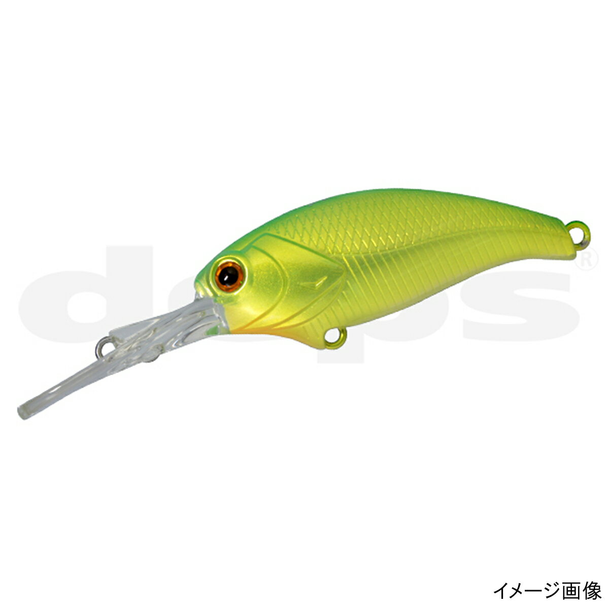 デプス ルアー イヴォーク シャッド MR #03(ライムバック)【ゆうパケット】