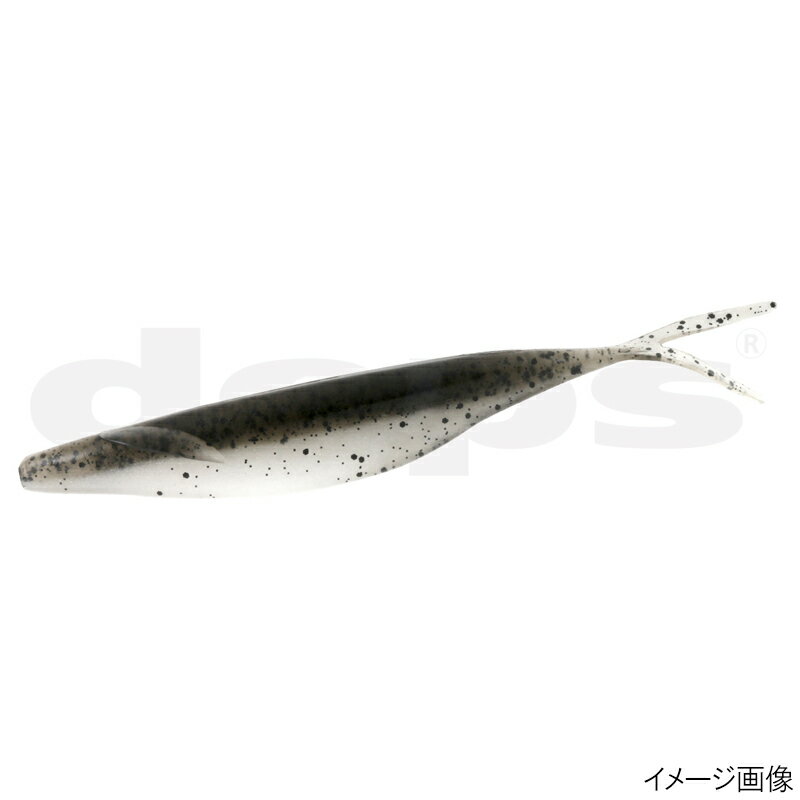 樂天商城 - 【スーパーSALE！最大P10倍&お得なクーポン配布中！】デプス ワーム サカマタシャッド 6インチ #103スモークペッパー・クリア【ゆうパケット】