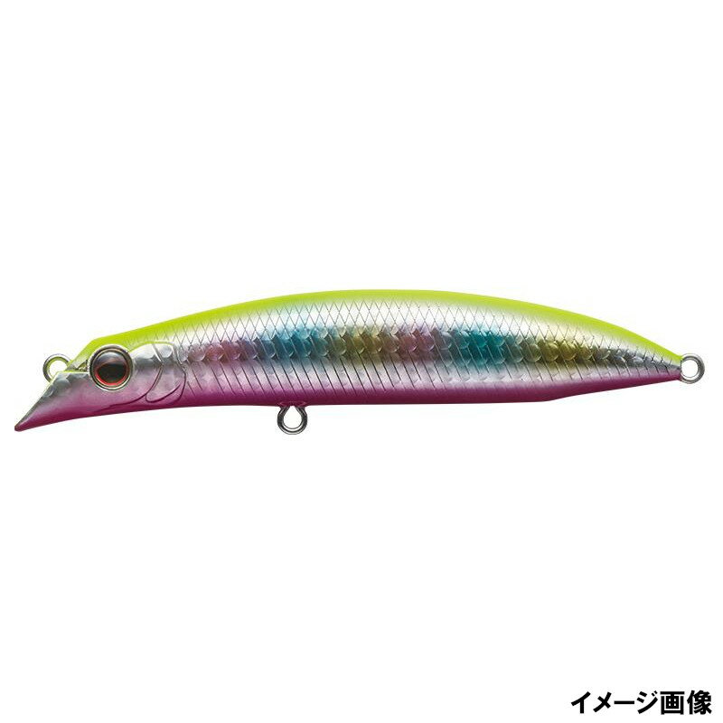 エバーグリーン（EVERGREEN） ルアー トゥルーラウンド 115F #824 チャートキャンディピンクベリー