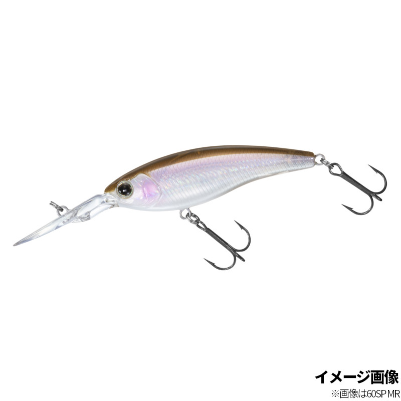 ダイワ ルアー スティーズ サイレントシャッド 54SP SR クリアアデルワカサギ【ゆうパケット】