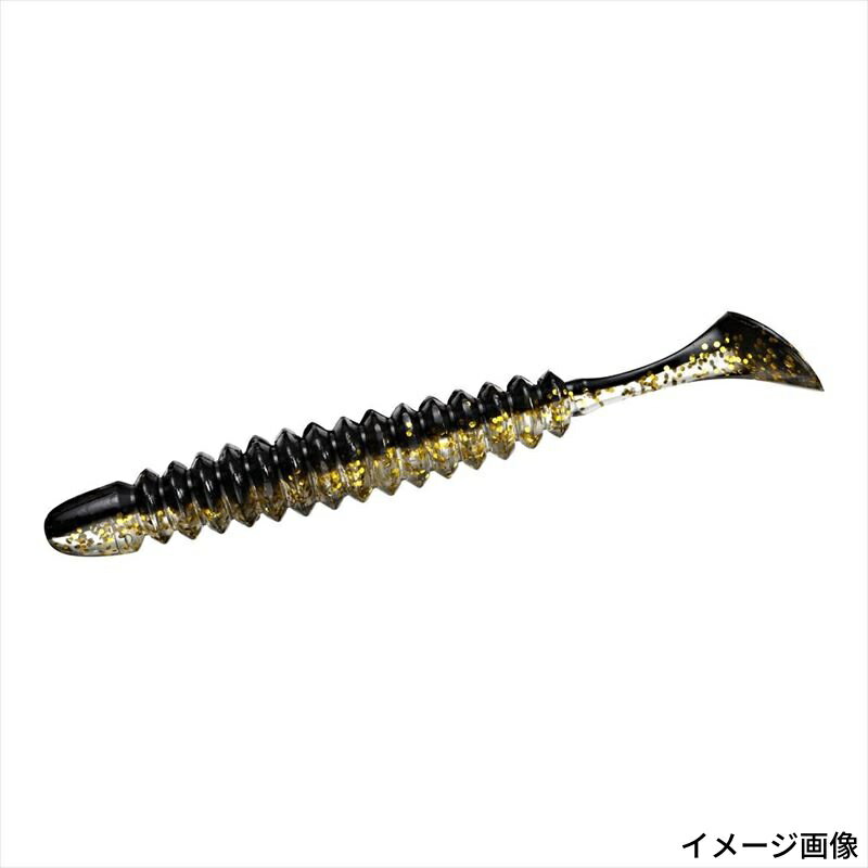 Rakuten - 【スーパーSALE！最大P10倍&お得なクーポン配布中！】ダイワ ワーム HRF HRFシャッド 2.6インチ クロキン【ゆうパケット】