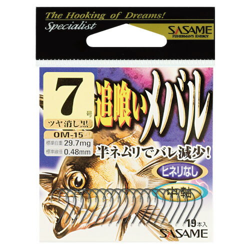 樂天商城 - ささめ針 OM−15追喰いメバル4