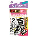 ささめ針 豆アジサビキ ピンクベイト S−103 針0.5号−ハリス0.4号