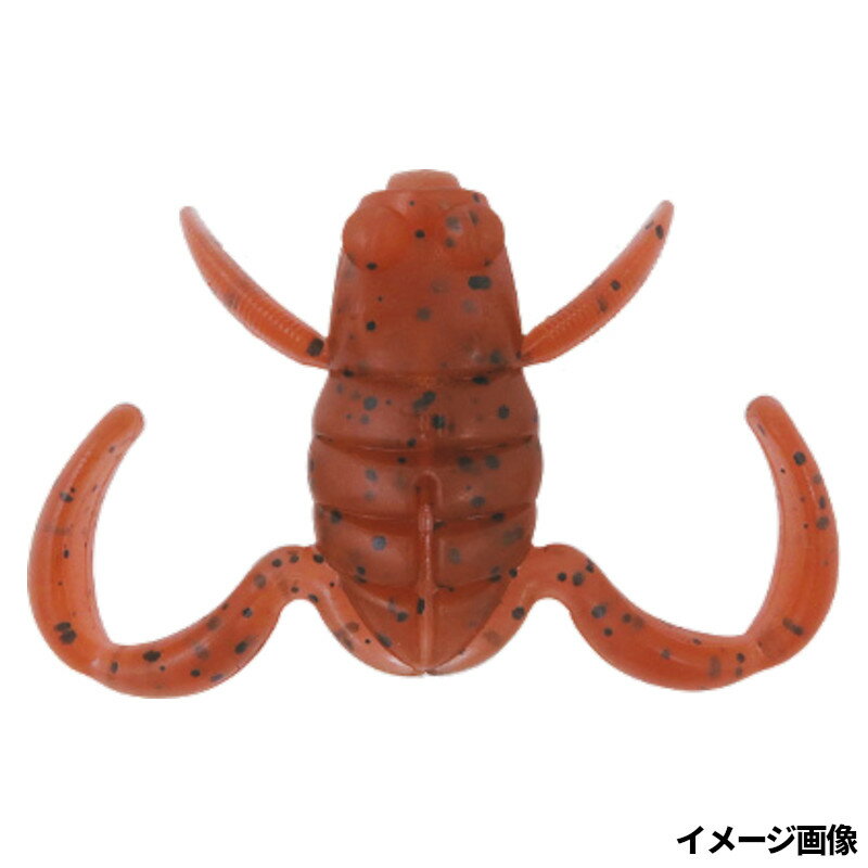 ボトムアップ ワーム スクーパーフロッグベイビー E006 アカガエル【ゆうパケット】
