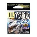 【衝撃!4点購入で最大1万ポイント!】ささめ針 アジ極太 AG−11 11号 ケイムラ【ゆうパケット】