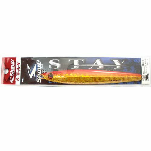 シャウト ジグ ステイ（STAY） 116SY 200g レッドゴールド