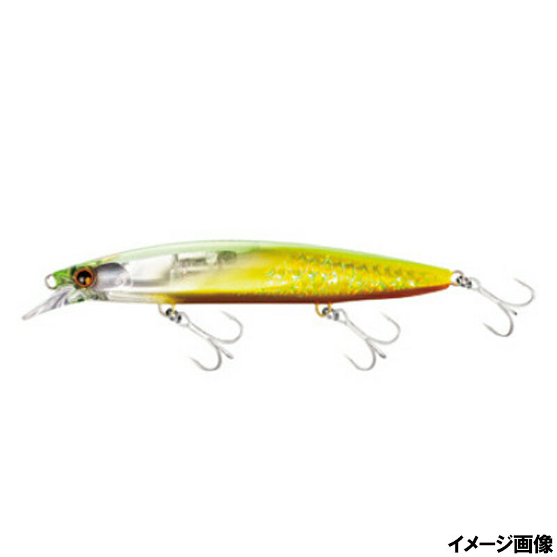 【楽天ブラックフライデー！3点購入で最大28倍！】【アウトレット】 シマノ ルアー 熱砂 ネッサ ヒラメミノー 135F フラッシュブースト 001 Fヒラメゴールド [XF-313T]【ゆうパケット】