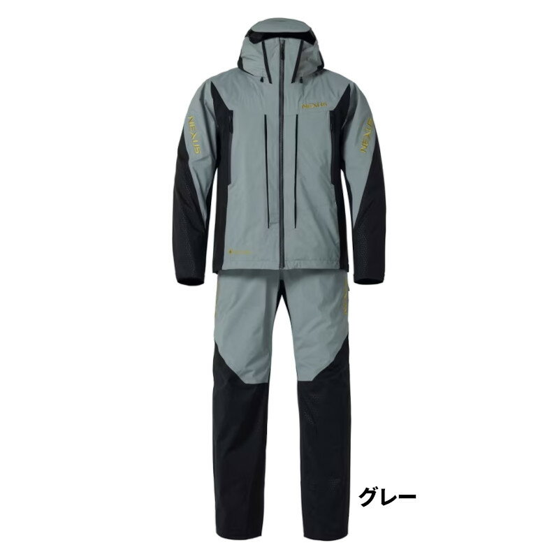 【お買い物マラソン！3点購入でP最大28倍！】【現品限り】 シマノ 防寒ウェア ネクサス ゴアテックス テクノレイヤードスーツ 2XL グレー RT-133W