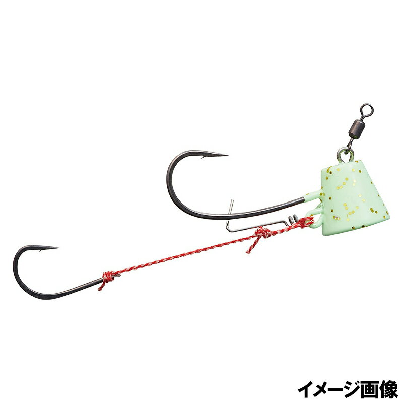 【楽天スーパーSALE！エントリー＆3点購入でP最大28倍！】ダイワ 紅牙 タイテンヤTGSS+エビロック早掛 8号 チャート夜光/ゴールドラメ【ゆうパケット】