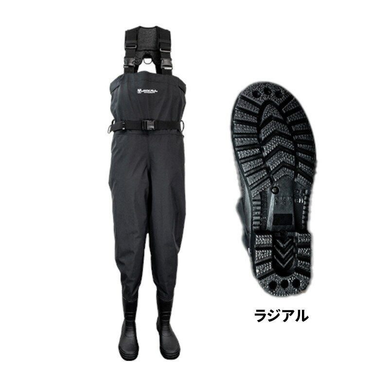 ジャッカル ウェーダー ブリーザブルシークウェーダー ラジアル M