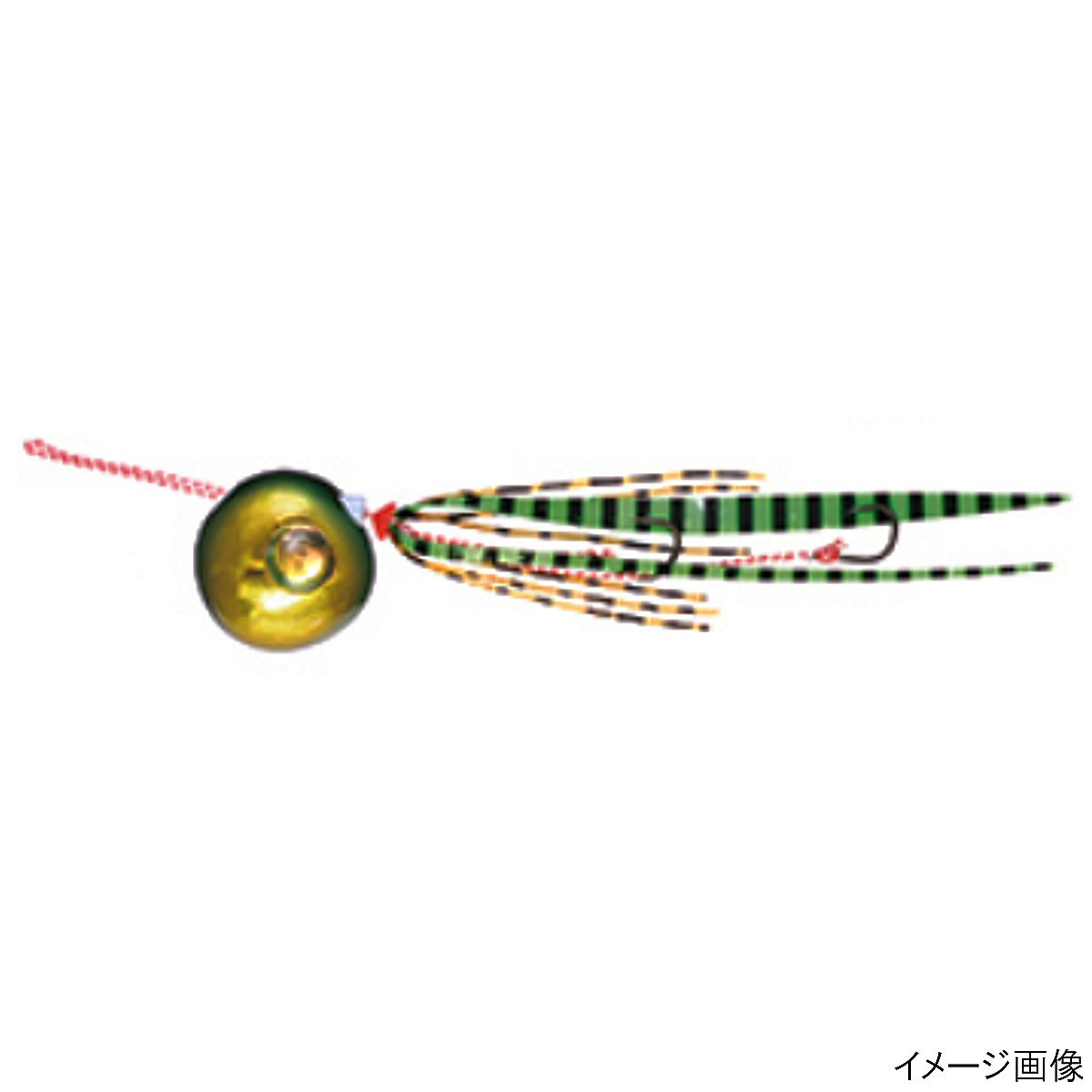 【アウトレット】【現品限り】についてのご注意事項●展示品の為、商品・パッケージにご利用に差し支えない程度のキズ・汚れ・色焼けなどがある場合がございます。ご注文順に商品を引当させて頂きます。商品の状態についてのお問い合わせやご要望にはご回答出来かねますのでご了承下さい。●パッケージ・保証書の無い商品もございます。●別注文との同梱・内容変更・キャンセル・お客様都合での返品交換はお受けできません。●【アウトレット】商品は今後入荷予定がなく売り尽し価格で販売している商品です。●【現品限り】は今後の入荷予定がない商品です。●商品名に【同梱不可】【他商品同時注文不可】と記載されている商品は別倉庫から発送となるため同梱できません。システム上、同時注文が可能ですが、その際は勝手ながらキャンセルとさせて頂きます。キャンセルに伴い、各種キャンペーンの適用など取消となりますが、ご注文条件やポイントの補填・補償等は一切お受けできかねます。また、再度ご注文いただく際に完売となっている場合や、キャンペーン条件が異なる場合がございます。●掲載商品は複数サイトおよび実店舗で併売しています。ご注文タイミングにより欠品し、お取り寄せにお時間を頂く場合やお手配が出来ずにやむを得ずキャンセルさせて頂く場合がございます。●商品画像は代表画像です。仕様変更により商品スペックやパッケージなど変更となる場合がございます。仕様変更に伴う返品、商品交換の際の往復送料はお客様ご負担となります。●店舗都合・お客様都合に依らずご注文内容の修正やキャンセルを行った際に在庫なしとなる場合やポイント、クーポンなど各種キャンペーンが適用外となる場合がございます。大変恐縮ながらこのような場合でも補填などは出来かねますのでご了承下さい。【海遊/KAIYU】速く巻いても倒れない、安定感のある動き過ぎないヘッド形状。ネクタイ、ワーム簡単交換カルティバチェンジストッパー採用。業界初、効果抜群あわび粉入りネクタイ搭載。[Shanks]セット商品/付属品：スペアネクタイカラー:グリーンゴールド / シマシマグリーン自重:60gフック:カルティバ ジガーライトマダイ釣り方、フィールド:ソルトルアー（オフショア）代表対象魚:タイ（鯛） TKM-16-08-01