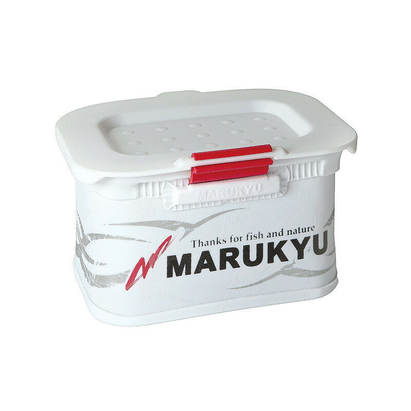 【楽天ブラックフライデー!3点購入で最大28倍!】マルキュー パワーエサバケット13TRIV ホワイト