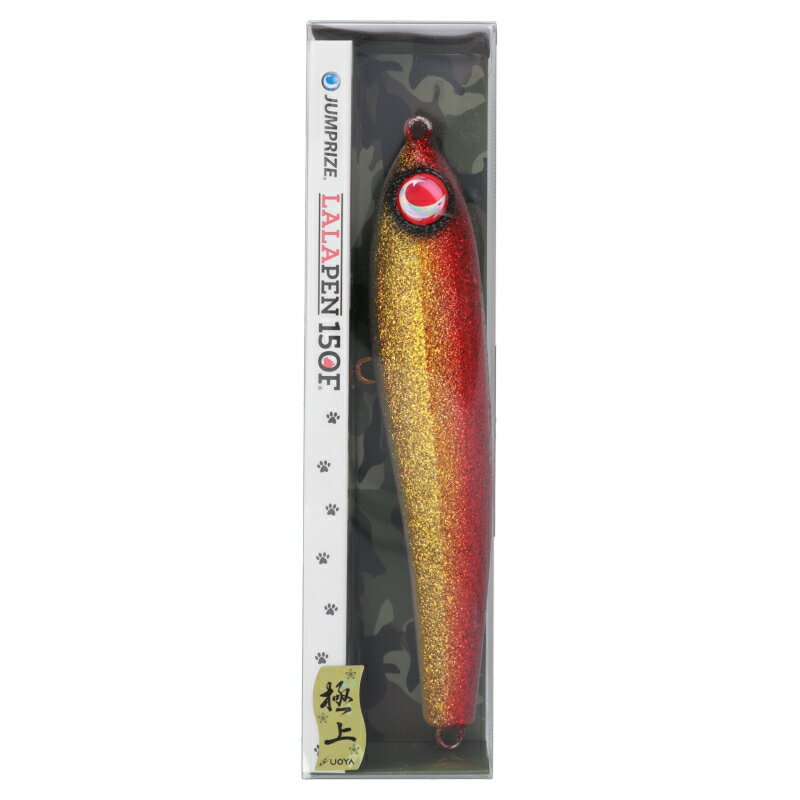 Minnow Plug - 【現品限り】 ジャンプライズ ルアー ララペン 150F #UOYA70-4 極赤金グローベリー
