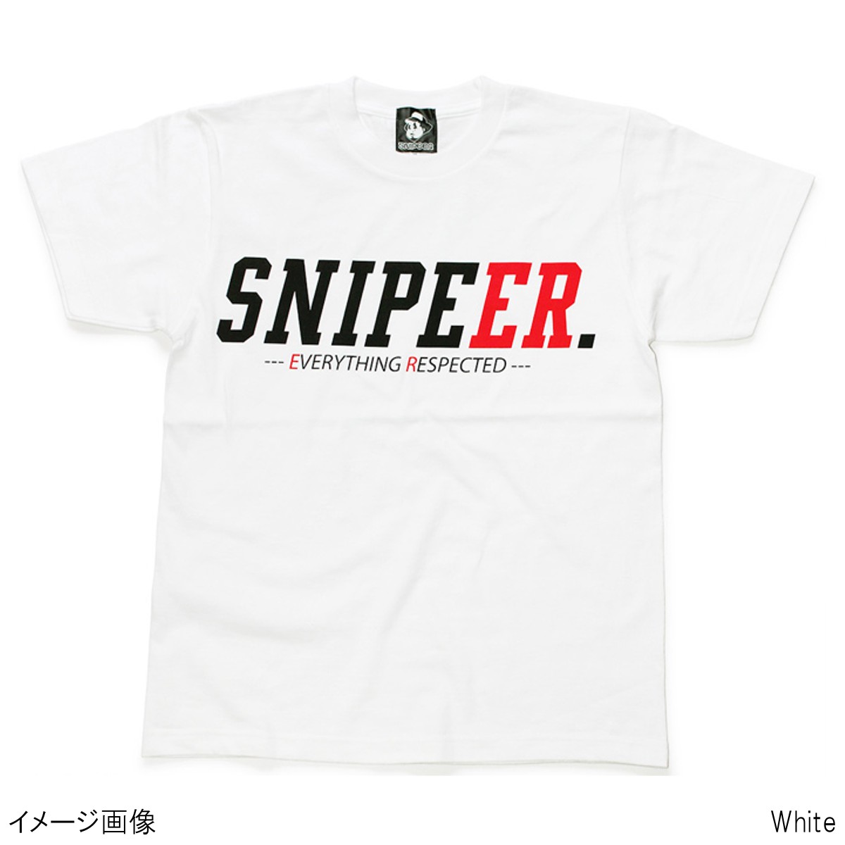 �ڸ��ʸ¤�� ������ ���ʥ��ѡ� E.R. SNP-T055-W L White