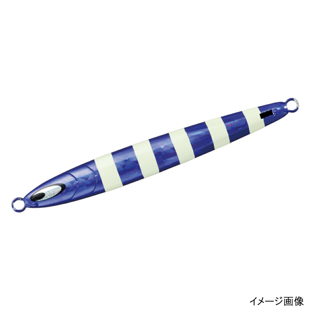 ダイワ ジグ 鏡牙ジグ セミロング 80g クラッシュホロパープルゼブラ