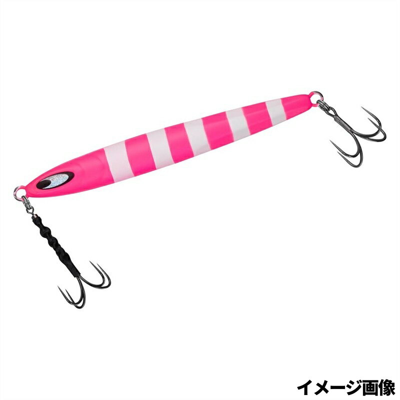 Rakuten - ダイワ ジグ 鏡牙ジグ セミロング-QH 200g マットピンクゼブラ