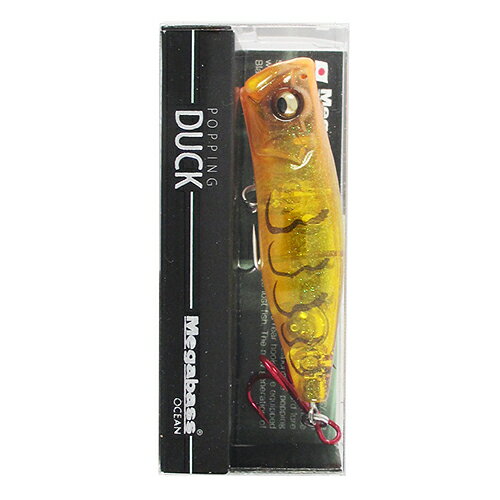メガバス ルアー ポッピングダック GLX デイライトシュリンプ【ゆうパケット】