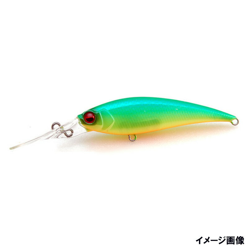 レイドジャパン ルアー LEVEL SHAD SPRINTER 68MR 001.ライムチャート