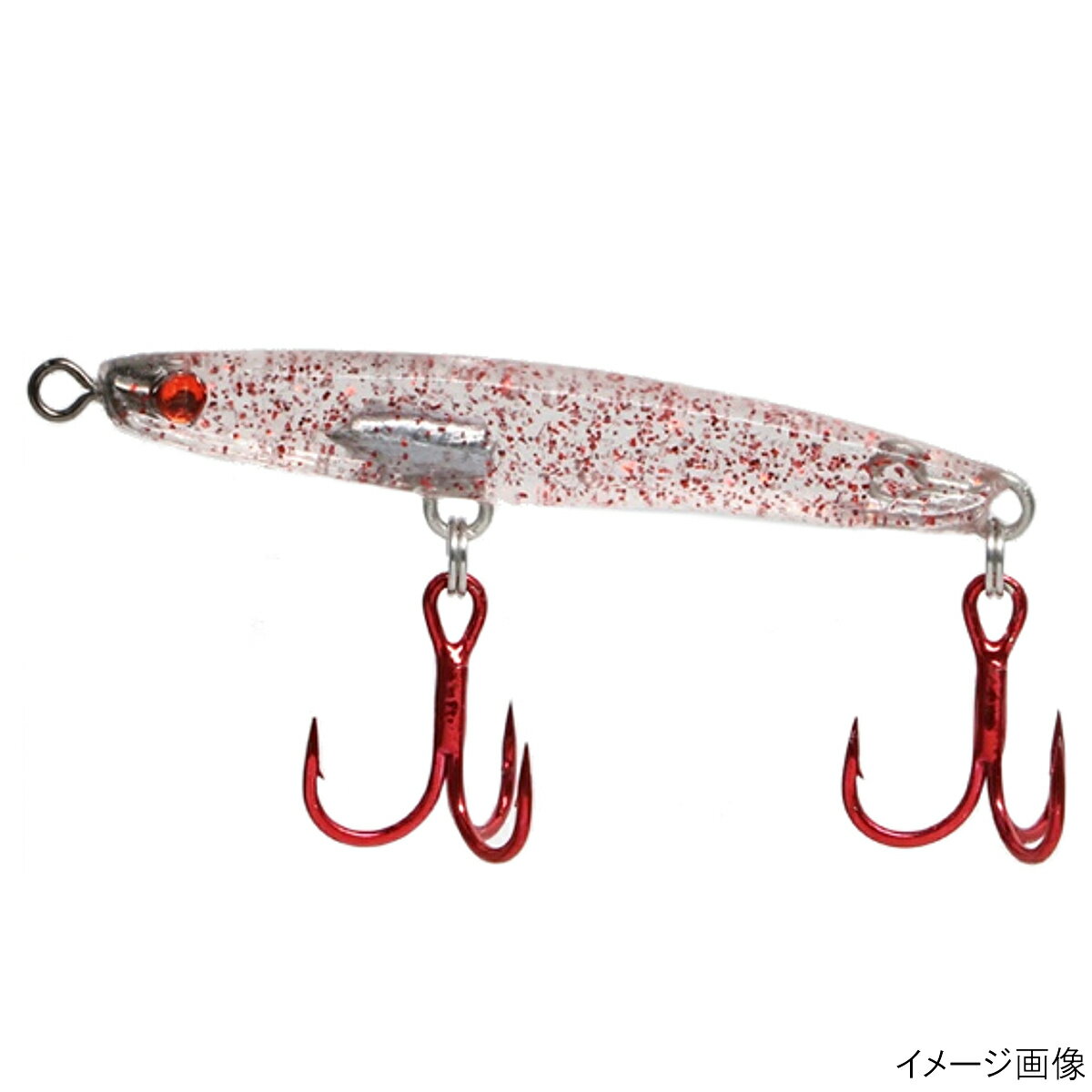 【現品限り】 クリアブルー ルアー アジクト35シャロー あからめ【ゆうパケット】