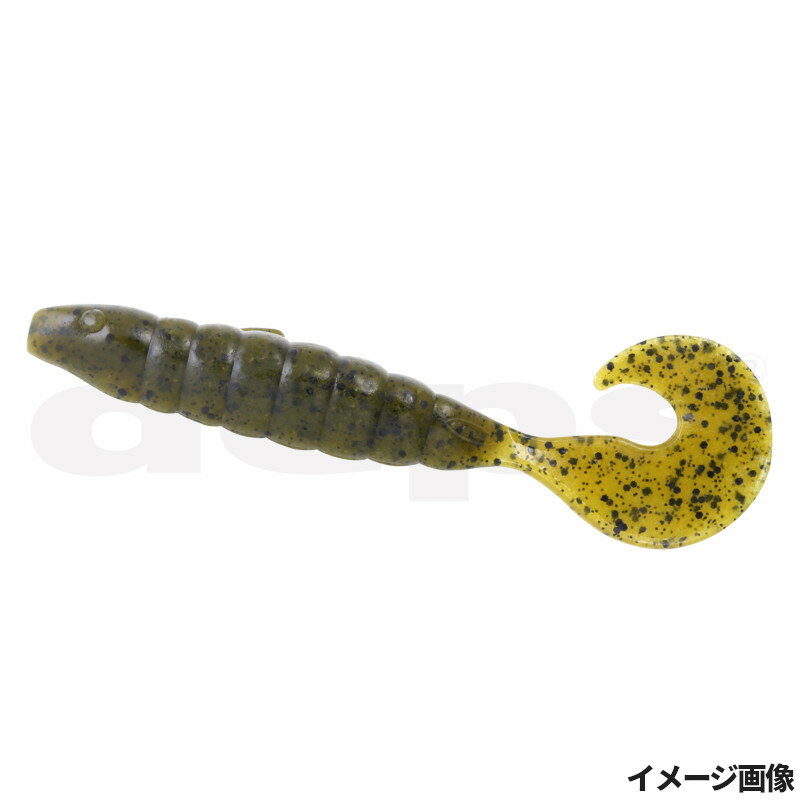 デプス ワーム MSグラブ 4インチ #12グリーンパンプキン