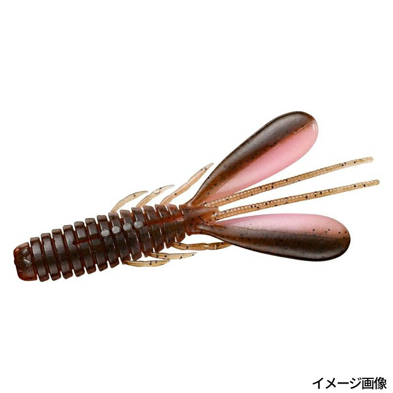 【楽天ブラックフライデー!3点購入で最大28倍!】ダイワ ワーム ムーブホグ 3.3インチ グリパンピンク【ゆうパケット】