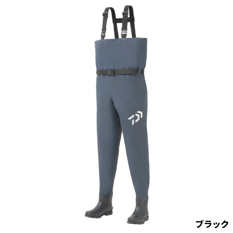 ダイワ ウェーダー BW-4351(ラジアルソール)ブレスウェーダー M (25.0-25.5cm) ブラック