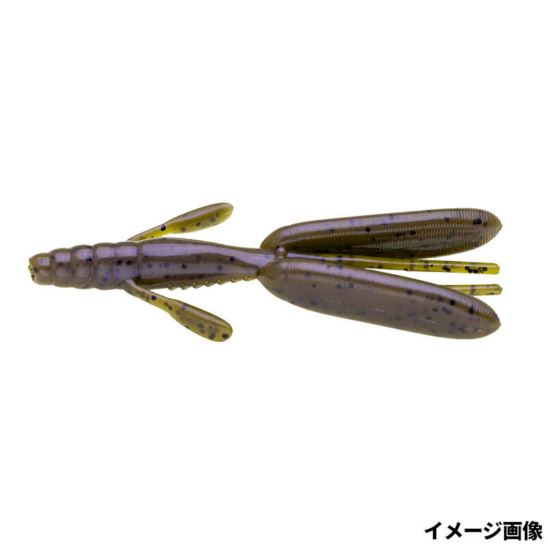 【エントリー＆3点購入でP10倍！】ノリーズ ワーム エフエスケープフラッグツイン 533 スペクタークロー【ゆうパケット】