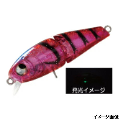 【お買い物マラソン！3点購入でP最大28倍！】ルーディーズ ルアー メバミノーJT フローティング 赤エビシルバーラメ【ゆうパケット】