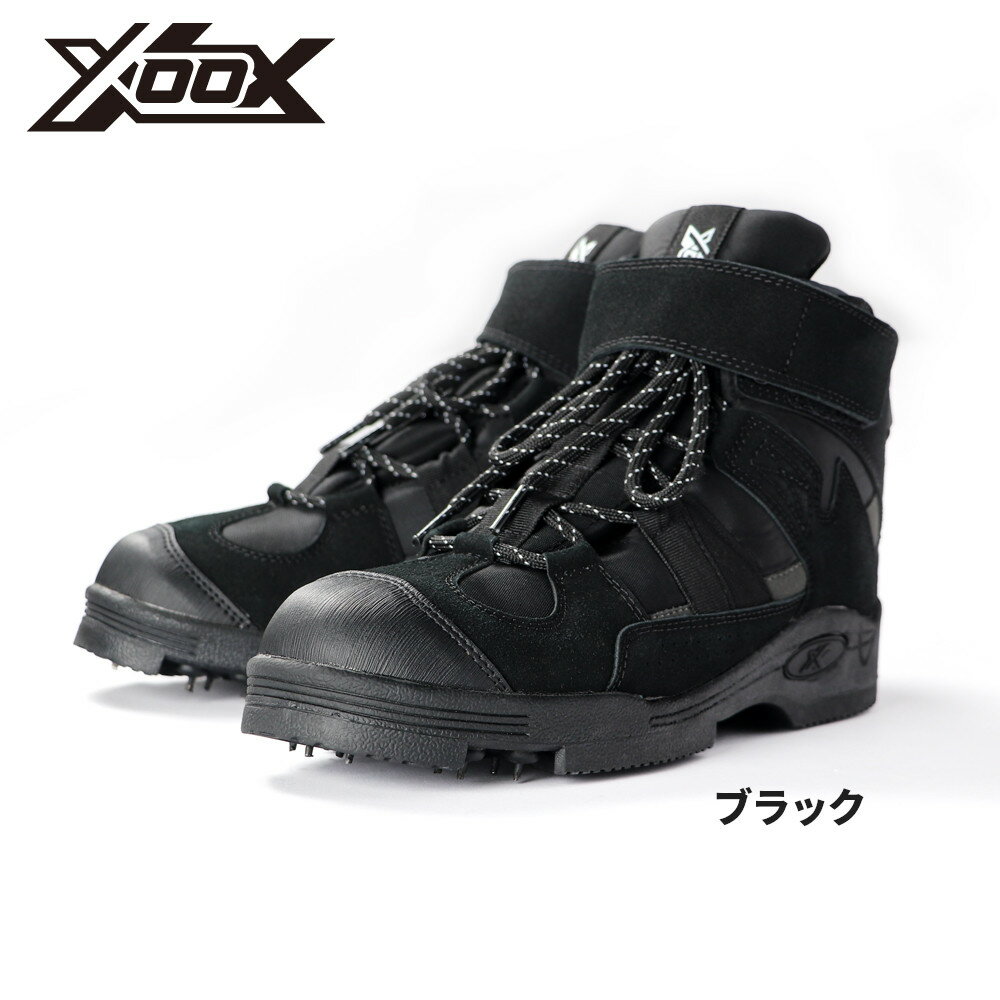 フットウェア XOOX スパイクシューズ 26.0-26.5cm L ブラック