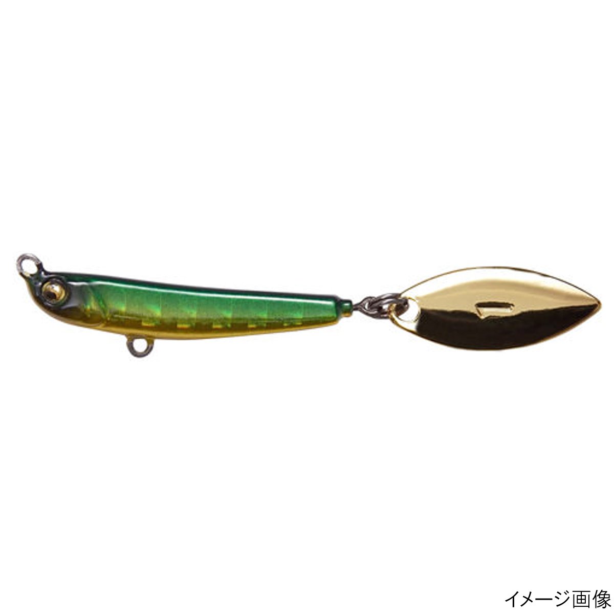 メガバス ジグ マキッパ 5g グリーンゴールド【ゆうパケット】