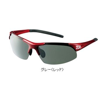 【スーパーSALE！3点購入で最大P26倍！】ダイワ 偏光グラス ポリカーボネイト変色調光偏光グラス DN−4022H グレー（レッド）