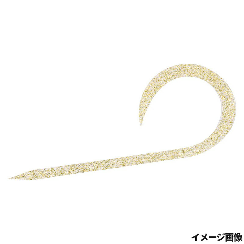 ダイワ 紅牙 シリコンネクタイ シングルカーリーR ゴールドラメ【ゆうパケット】