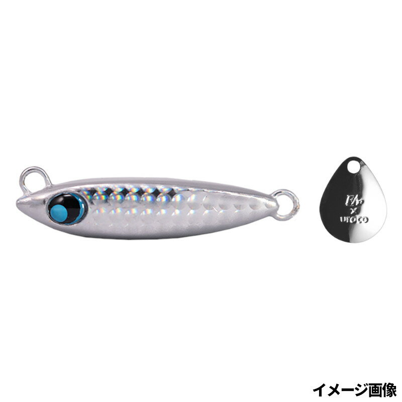 Salt Water - 【現品限り】 フィッシュアロー（Fish Arrow） ジグ コロジグブレード 60g #001 ウロコシルバー【ゆうパケット】