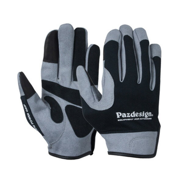 Pazdesign グローブ PGV-033 オフショアグローブ・レザー XL ブラックホワイト【ゆうパケット】