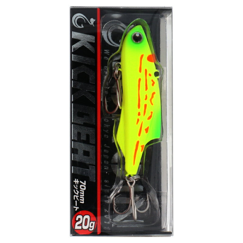 【スーパーSALE！3点購入で最大P26倍！】ロンジン（LONGIN） ルアー キックビート 70 20g S 山陰ド派手エノハ【ゆうパケット】