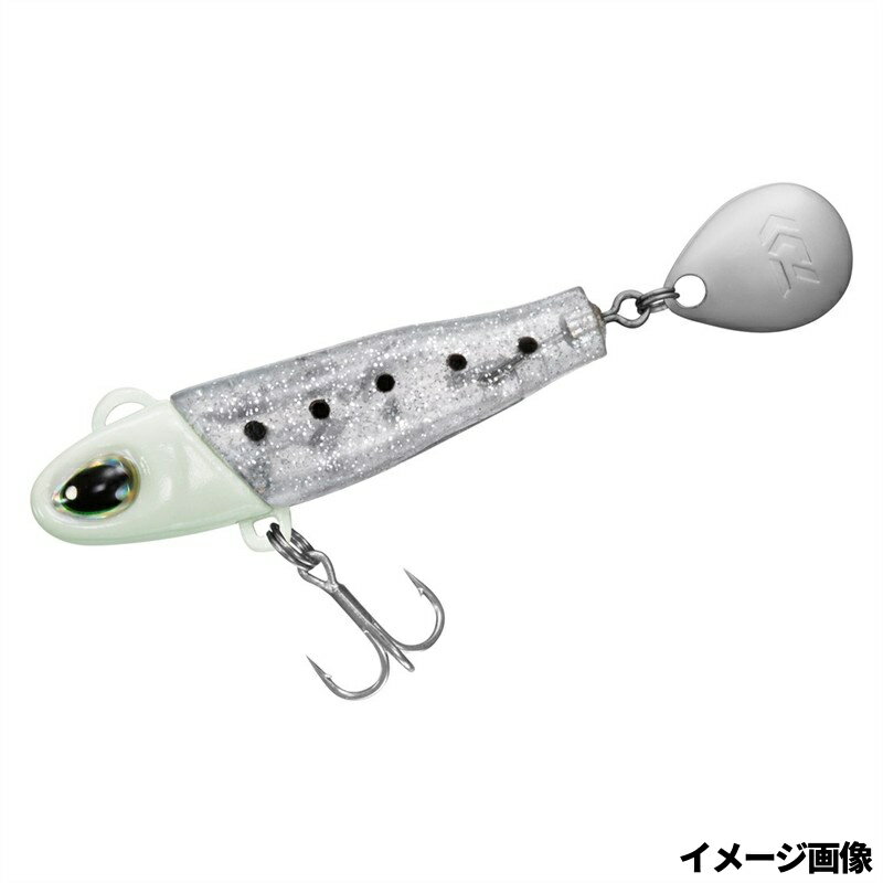 乐天商城 - 【スーパーSALE！最大P10倍&お得なクーポン配布中！】ダイワ ルアー MGリトルスピン 10g 夜光メッキシラス【ゆうパケット】
