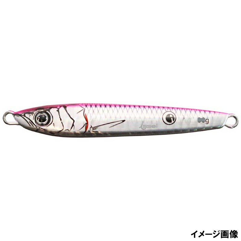 issei ジグ 海太郎 ネコメタル 50g #010 シルバーピンク【ゆうパケット】