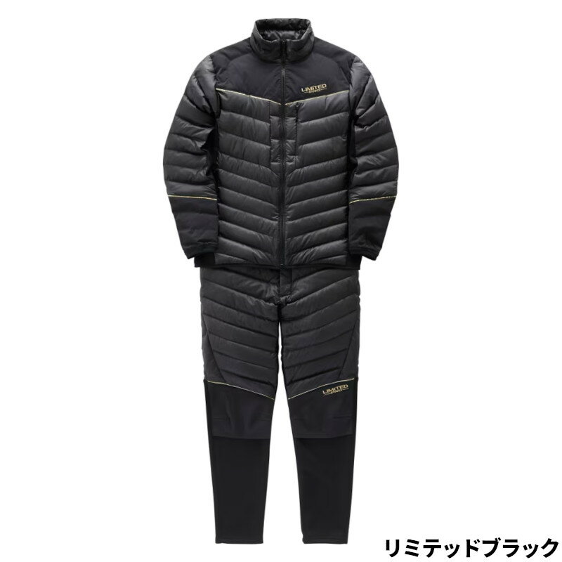 シマノ 防寒ウェア リミテッドプロ テックダウン スーツ L リミテッドブラック MD-110X