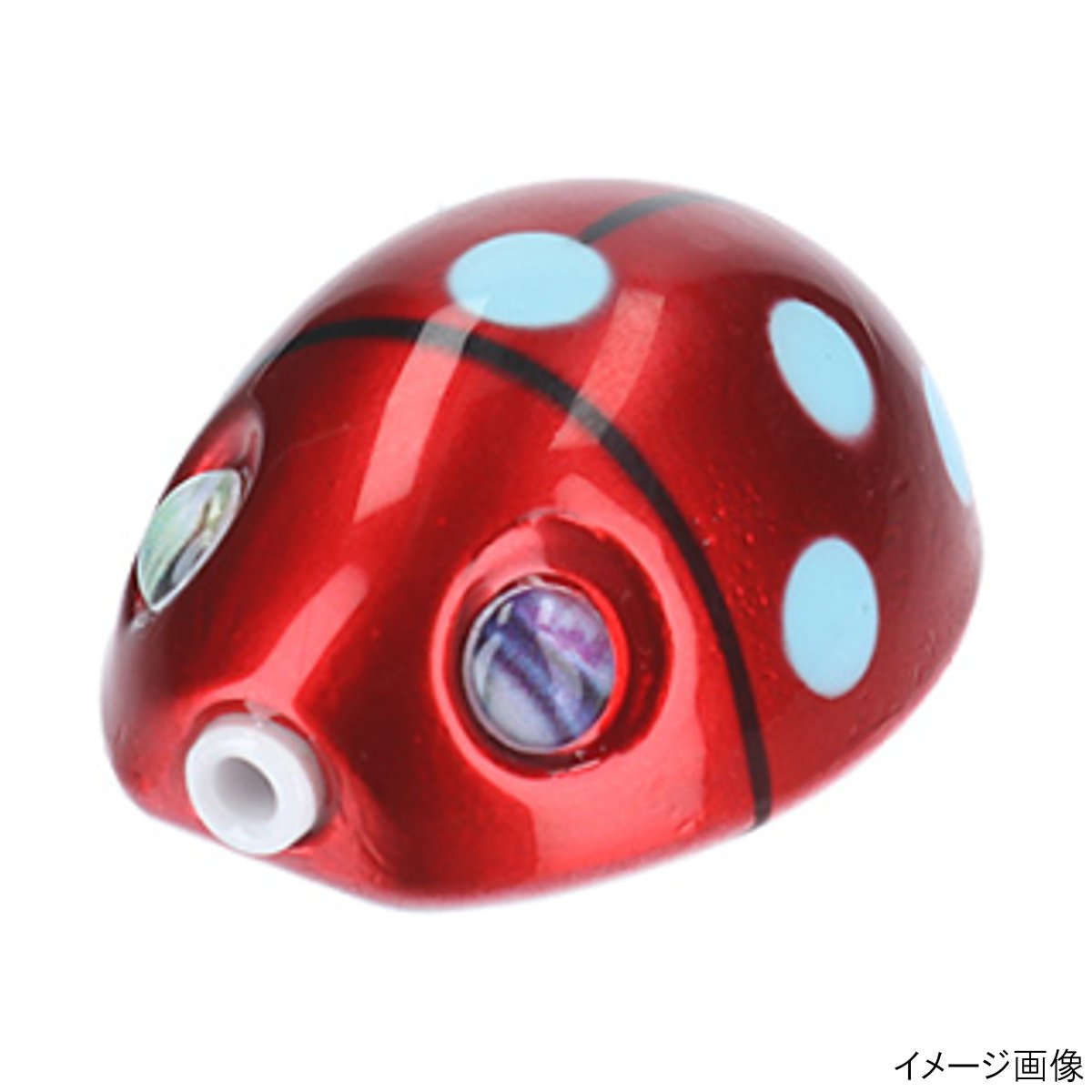 【5日限定！3点購入で最大5000p！】ダイワ 紅牙 ベイラバーフリーα 中井レディバグ ヘッド 120g DTレッド