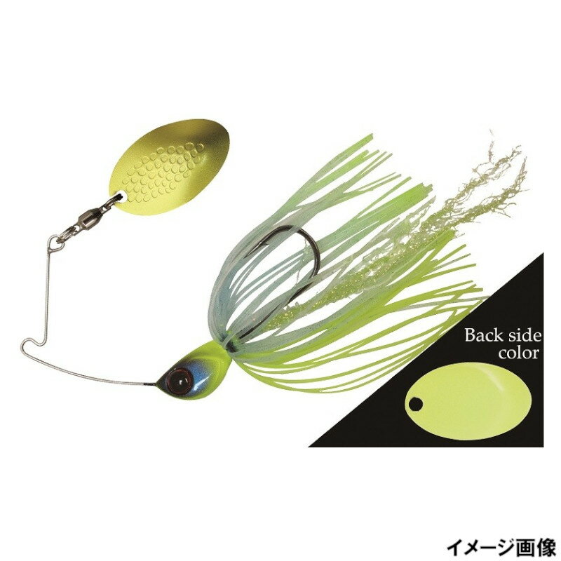 【現品限り】 ジャッカル スピナーベイト デラスピン 1/4oz ブルーバックチャートディップ【ゆうパケット】