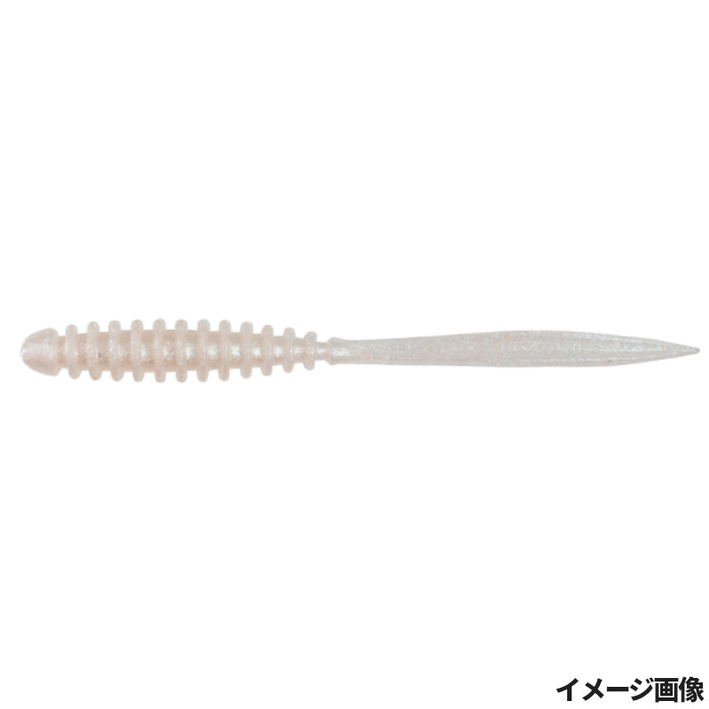 【スーパーSALE！3点購入で最大P26倍！】ジャッカル ワーム ぺケリング 2.0インチ 鬼パール【ゆうパケット】