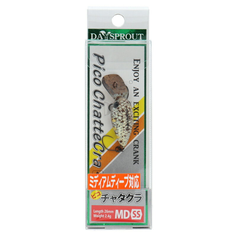 ルアー ピコ・チャタクラ MD-SS TO-01 THE-0ブラ【ゆうパケット】