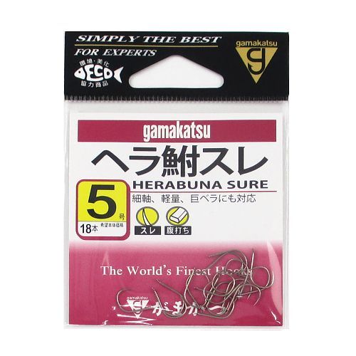 がまかつ ヘラ鮒スレ 5号 茶【ゆうパケット】...