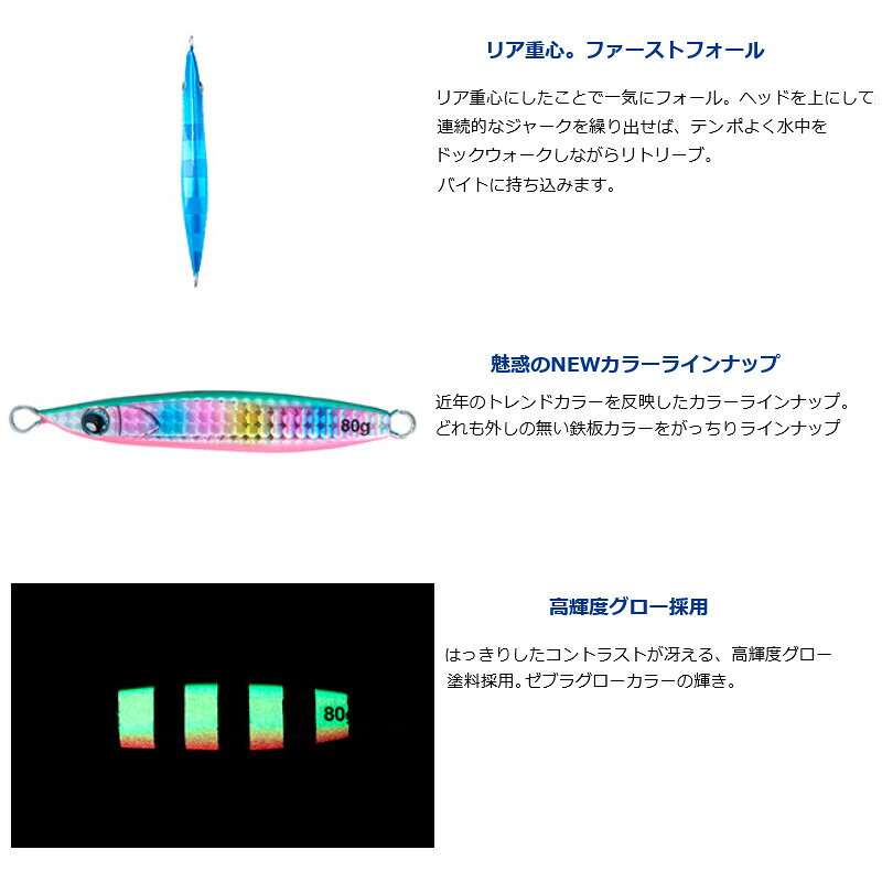 鏡牙ジグRF 150PHムラピンゼブラ の商品画像2枚目