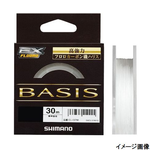  シマノ ベイシス EX フロロ CL－I37M 30m 1．7号 ピュアクリア