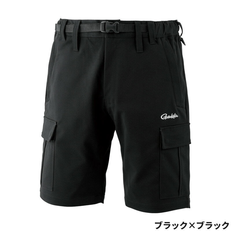 樂天商城 - がまかつ ウェア フィッシングショーツ(カーゴタイプ) LL ブラック×ブラック GM3771