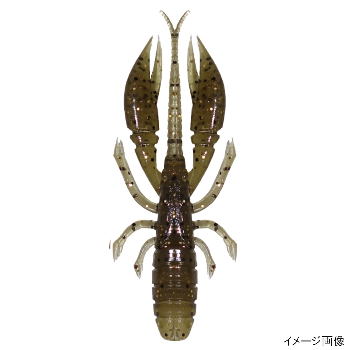 【スーパーSALE！3点購入で最大P26倍！】ルーディーズ ワーム ハタ喰い・蝦 3.0インチ フナムシ【ゆうパケット】