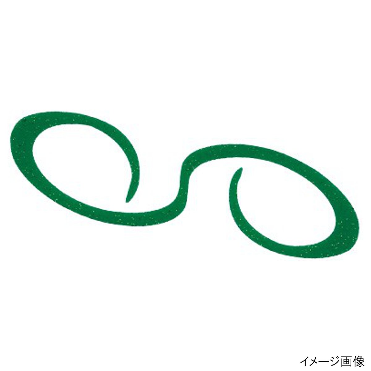 シマノ 炎月 バクバクネクタイ メビウスカーリーショート(5ヶ入) EP-101R 012 グリーンゴールド【ゆうパケット】